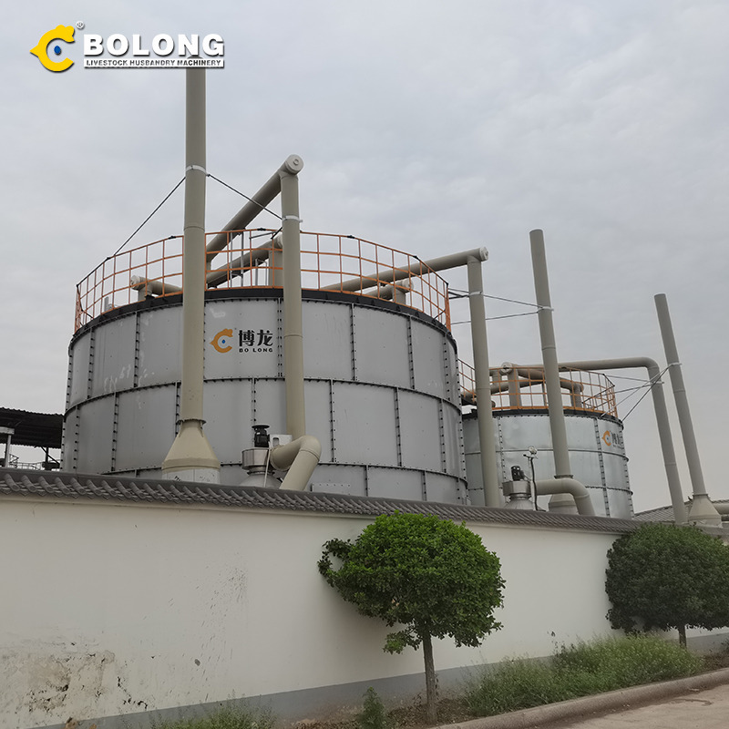 efficient cow manure fermenter microbiology